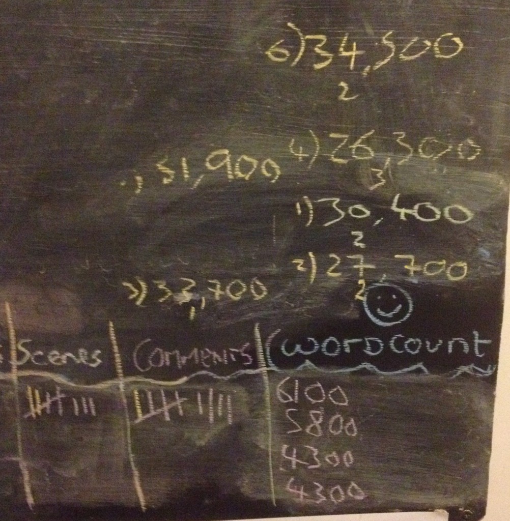 Word count board