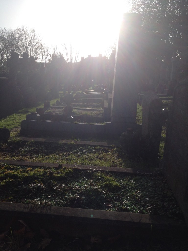 Acton Church graveyard