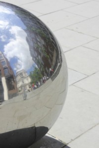 St Pauls in reflection